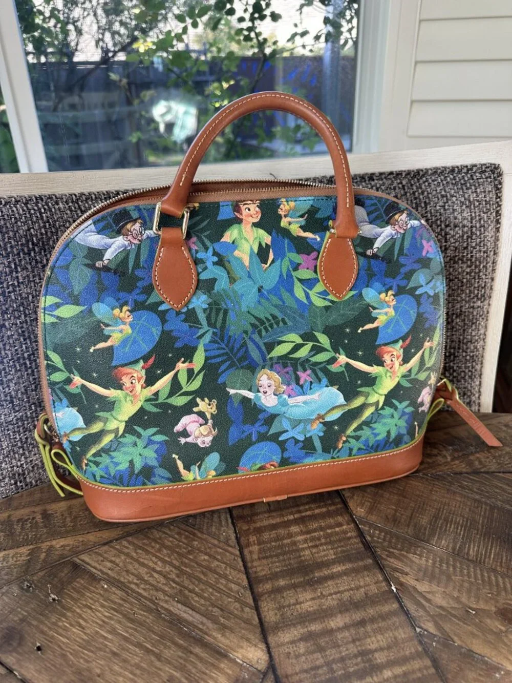 Disney Dooney & Bourke Peter Pan Satchel Handbag
